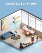 avylo Small Dehumidifier for Bedroom,162 Sq.Ft 42oz with Auto Shut Off